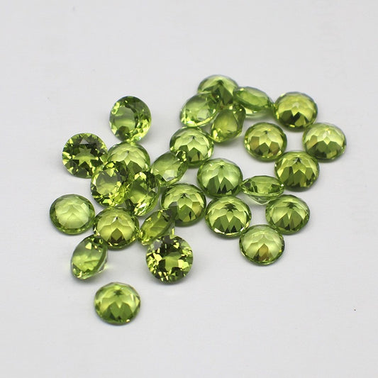 Natural peridot round shape-Price to be negotiate