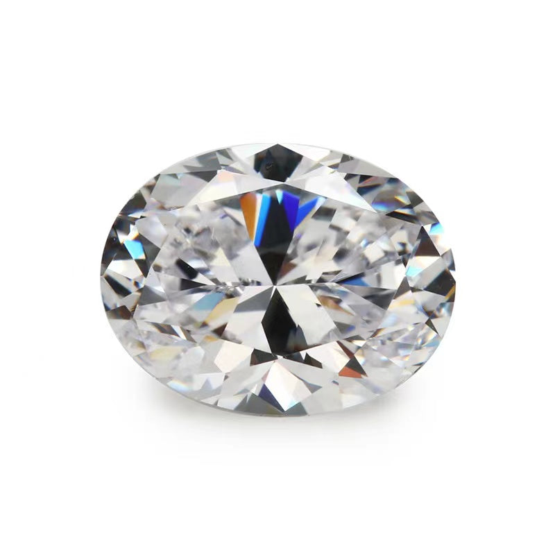 Cubic zirconia-Oval