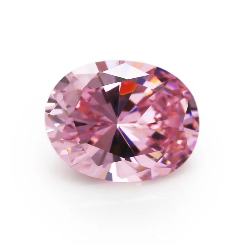 Cubic zirconia-Oval