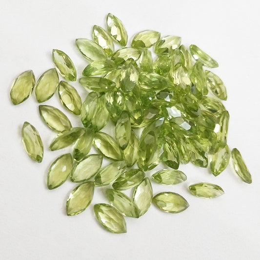 Natural peridot Marquise shape -Price to be negotiate