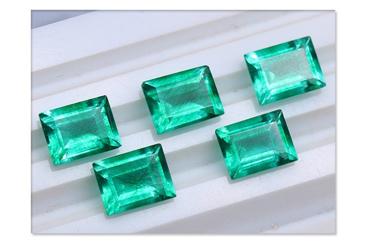 Lab-grown emerald gemstone-Price To be negotiate