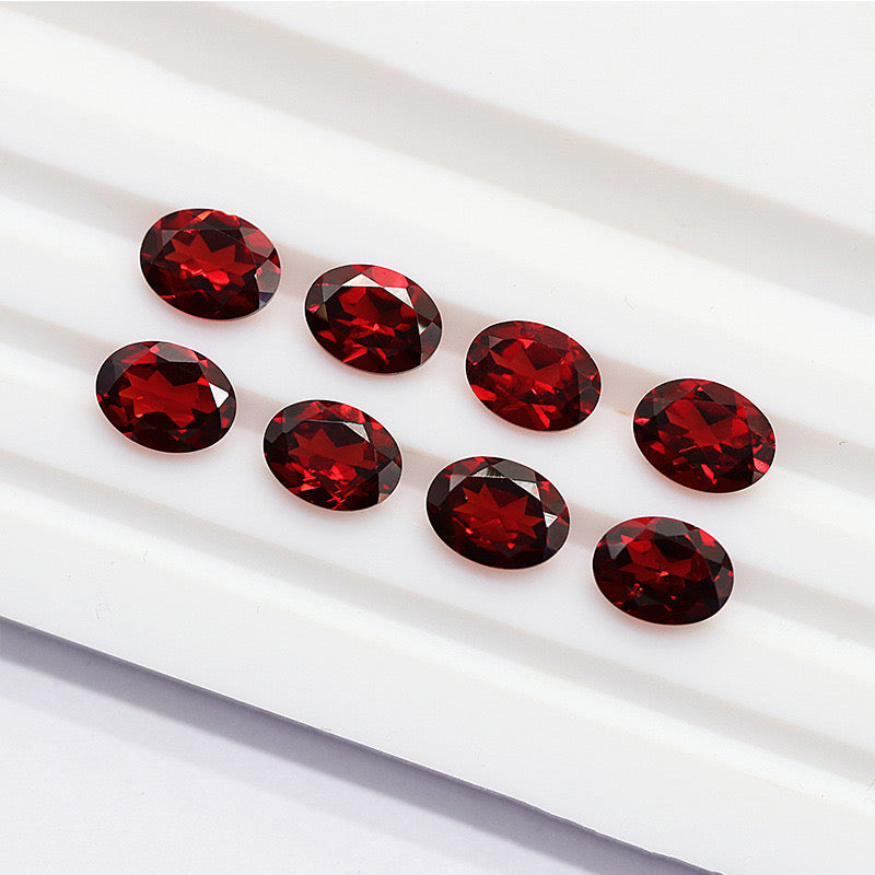 Natural garnet oval -Price to be negotiate