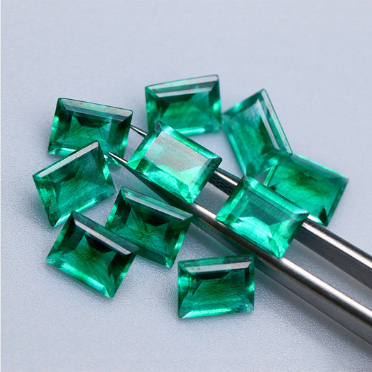 Lab-grown emerald gemstone-Price To be negotiate