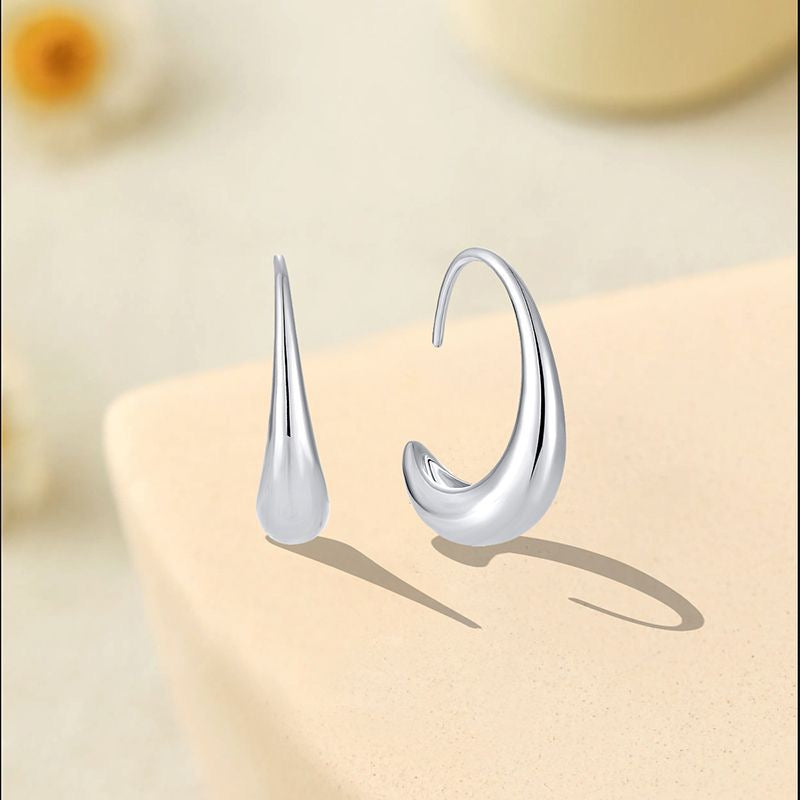 Earrings -18K white Gold