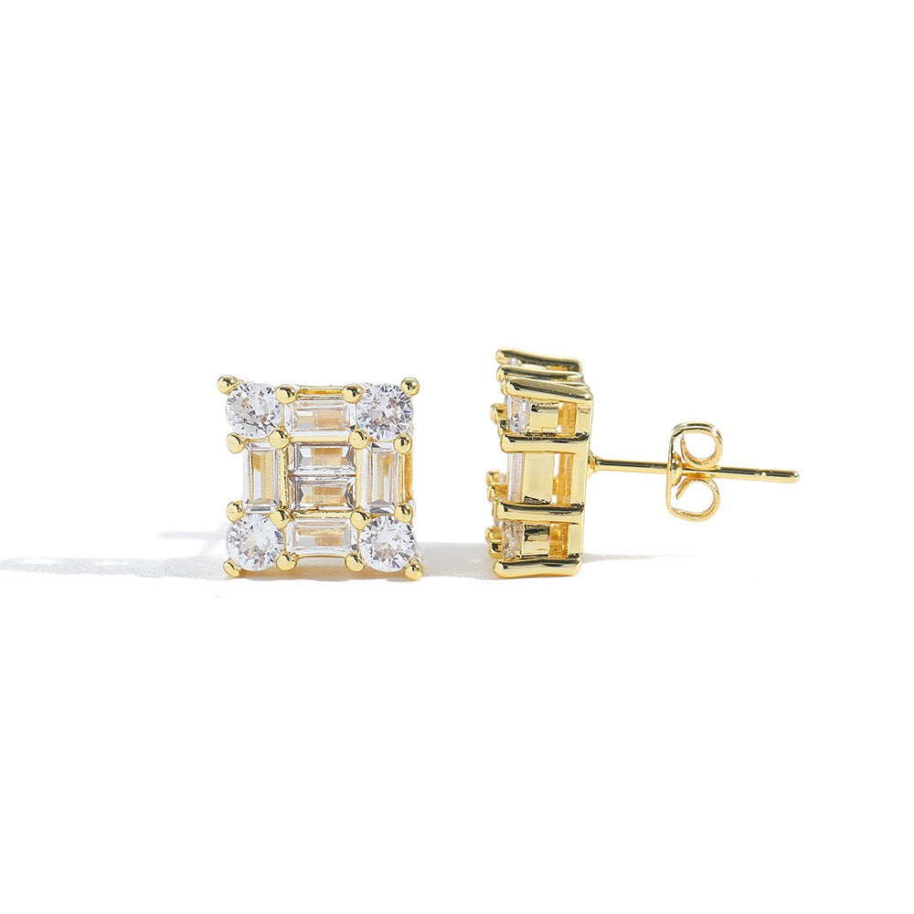 Earrings-18K solid gold