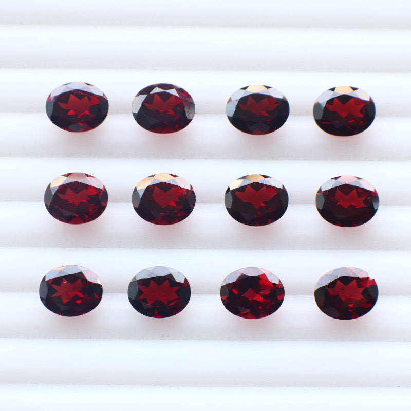 Natural garnet oval -Price to be negotiate