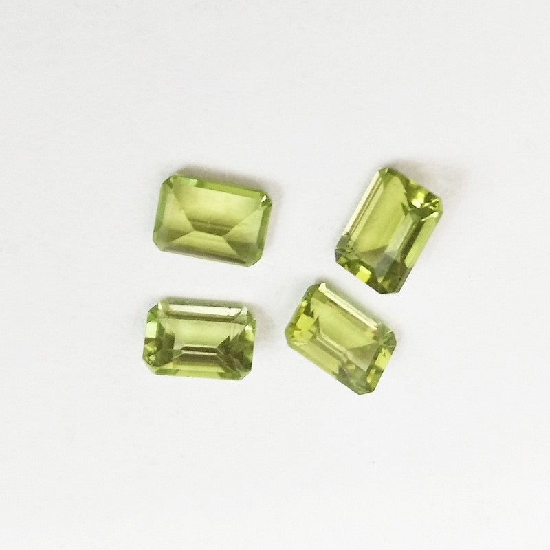 Natural peridot Octogan shape-Price to be negotiate