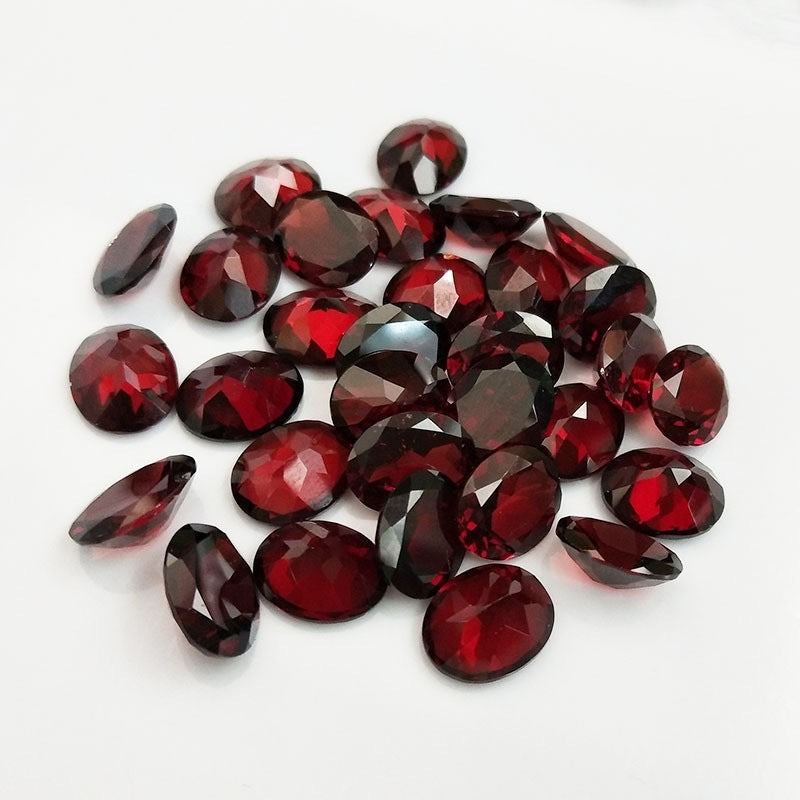 Natural garnet oval -Price to be negotiate