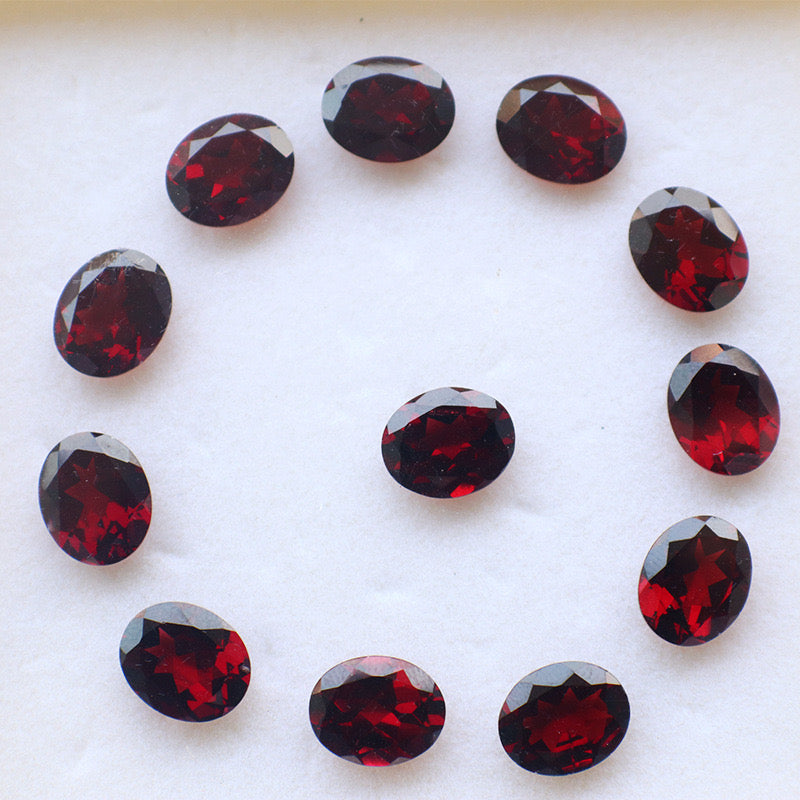 Natural garnet oval -Price to be negotiate