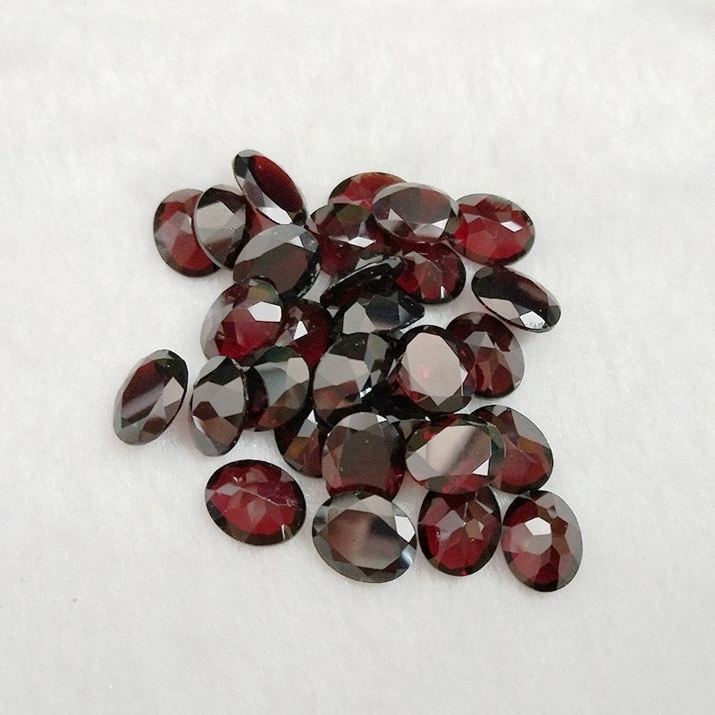 Natural garnet oval -Price to be negotiate