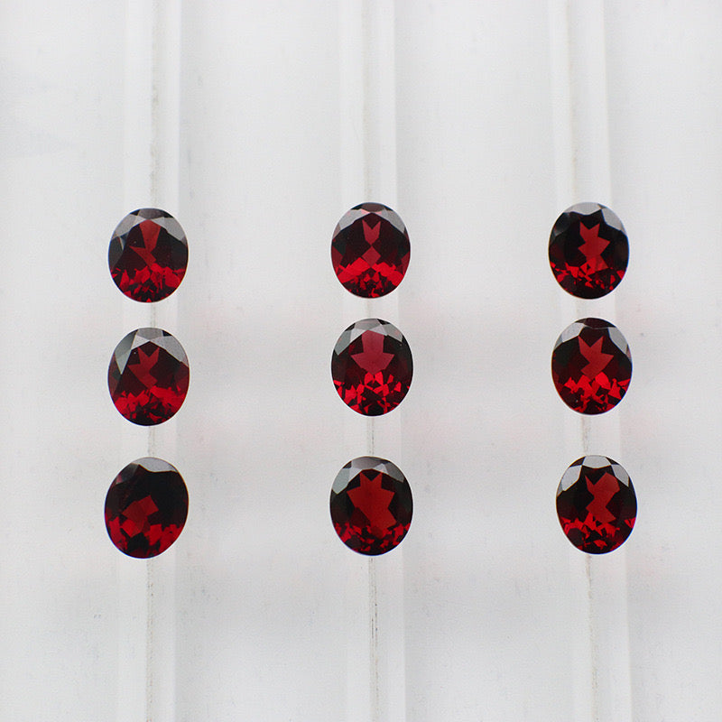 Natural garnet oval -Price to be negotiate