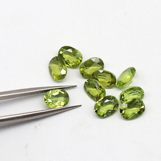 Natural  peridot Oval shape-Price to be negotiate