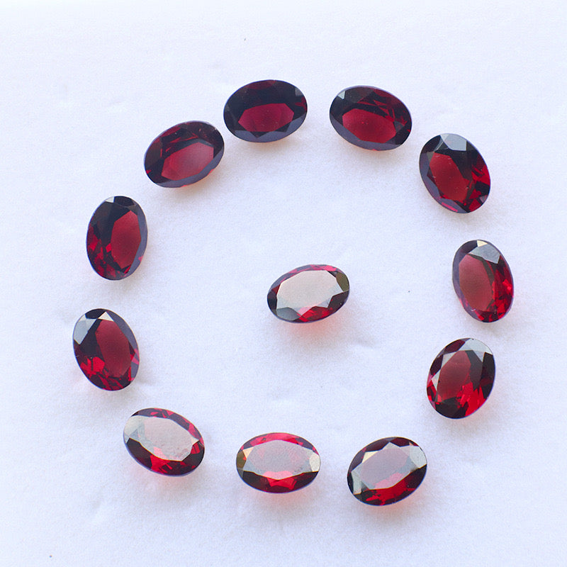 Natural garnet oval -Price to be negotiate