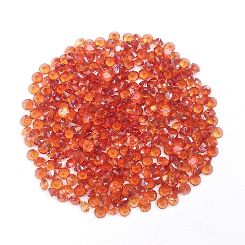 Natural Fanta garnet round shaped-Price to be negotiate