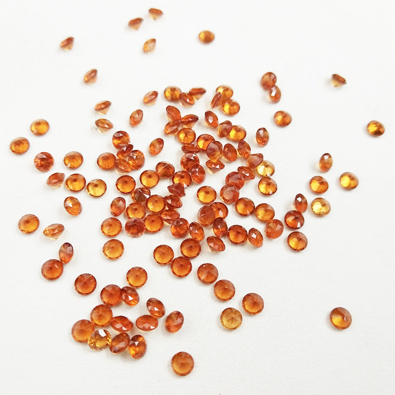 Natural Fanta garnet round shaped-Price to be negotiate