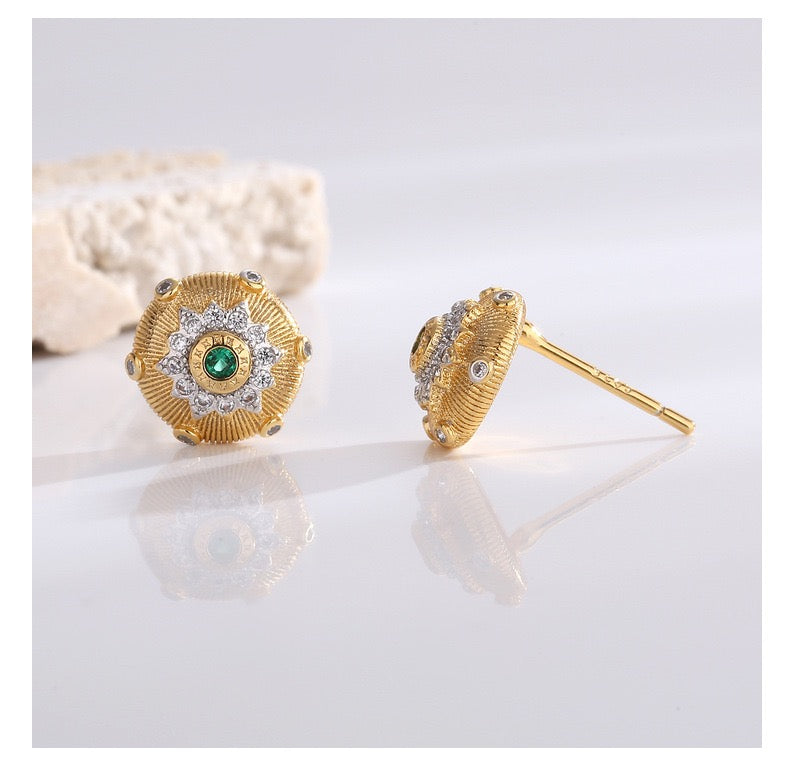 Earrings-18K solid gold