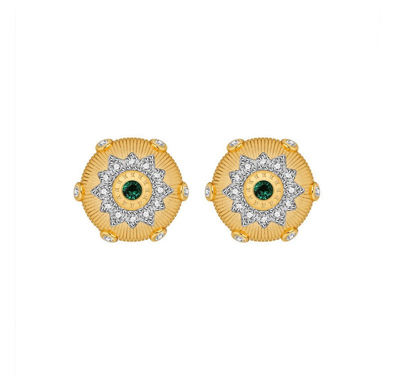 Earrings-18K solid gold