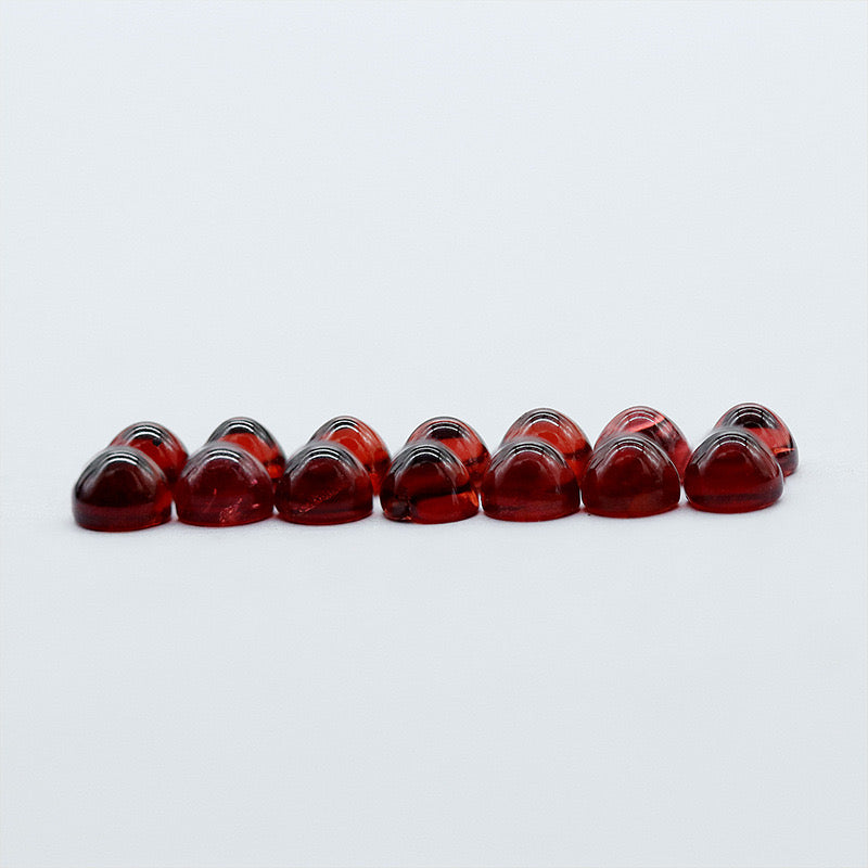 Natural garnet bullet shaped-Price to be negotiate