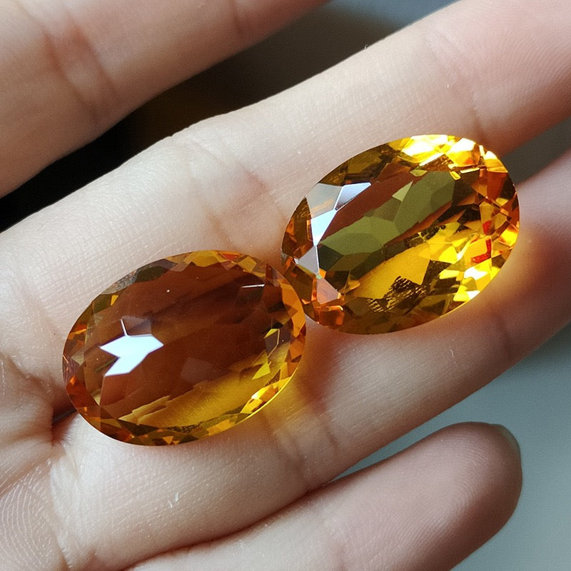 Synthetic Citrine Raw Material-Price to be negotiate