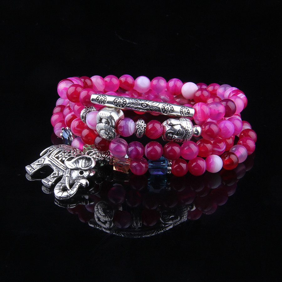 Crystal Buddha Bracelet - 图片 4