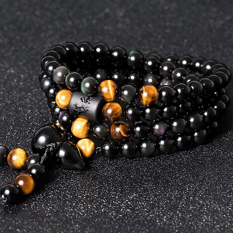 Sandstone Mala Beads Bracelet - 图片 2