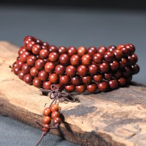 Sandalwood 108 Beads Bracelet