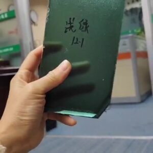 Synthetic Piezoelectric Light Green Crystal