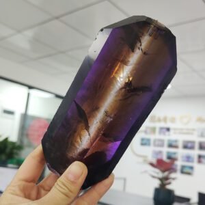 Synthetic Ametrine Raw Crystal