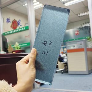 Light Sea Blue Synthetic Piezoelectric Crystal