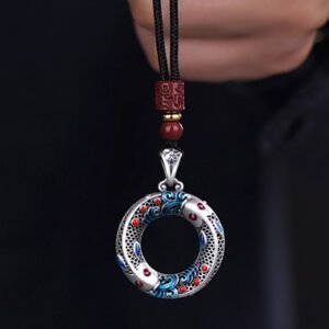 Enamel Necklace