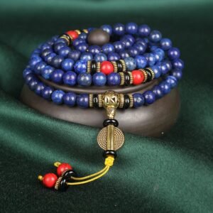 Lapis Lazuli 108 Beads Bracelet