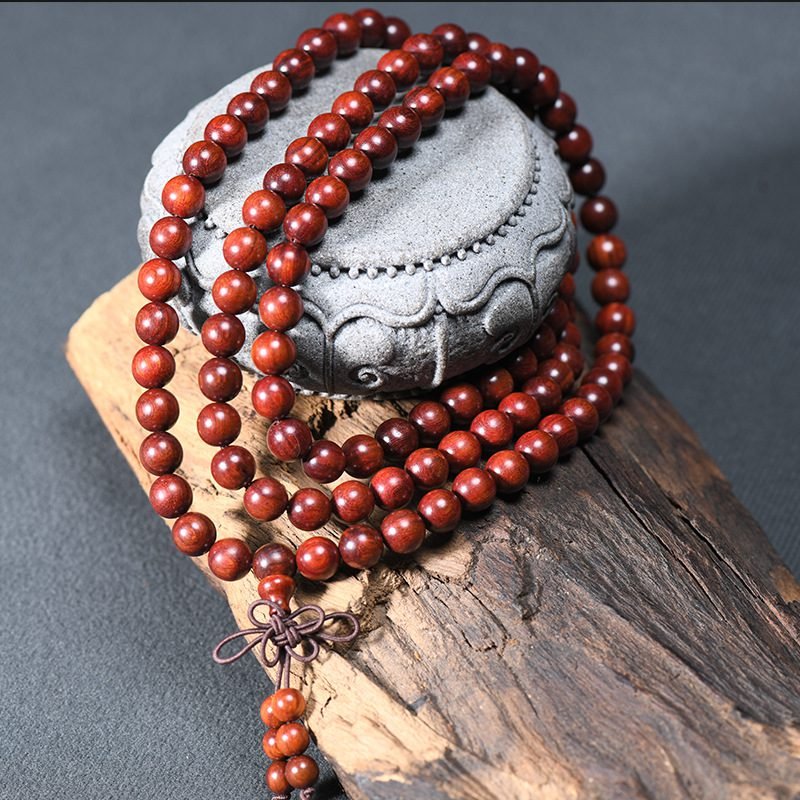 Sandalwood 108 Beads Bracelet - 图片 2