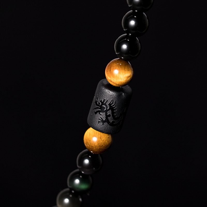 Sandstone Mala Beads Bracelet - 图片 4