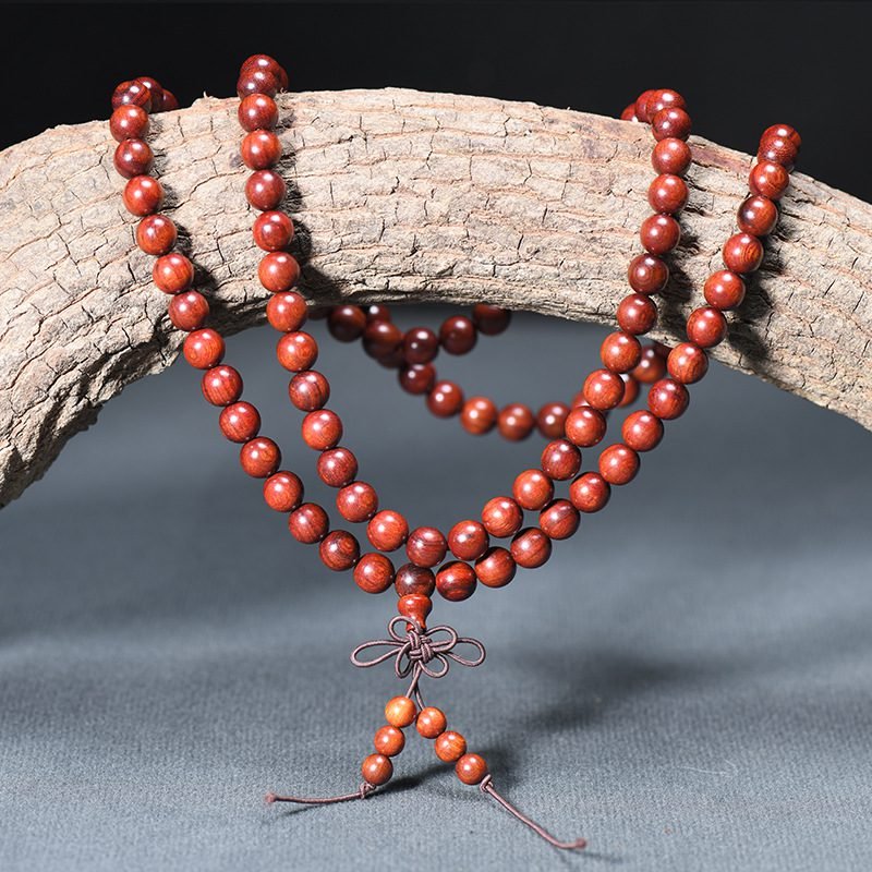 Sandalwood 108 Beads Bracelet - 图片 3