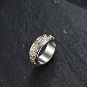 Rotatable Stainless Steel Ring