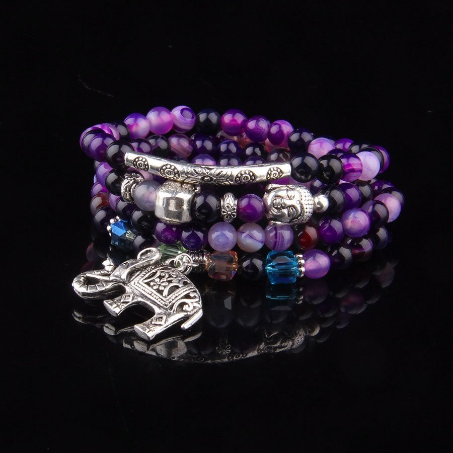 Crystal Buddha Bracelet - 图片 3