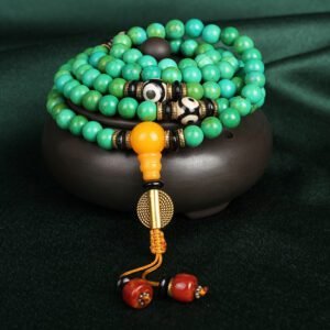 Turquoise 108 Beads Bracelet