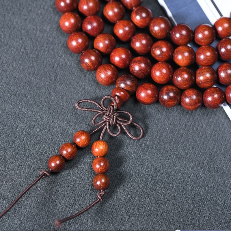 Sandalwood 108 Beads Bracelet - 图片 4