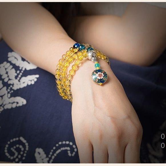 Citrine Mala Bracelet - 图片 3
