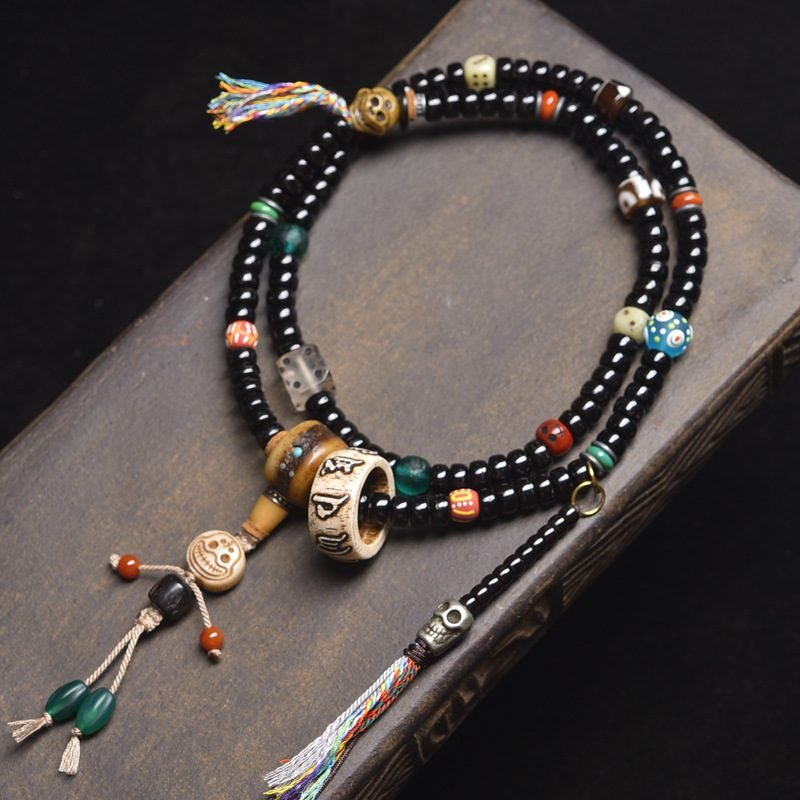 Coconut Shell Mala Necklace - 图片 3