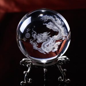 Handcrafted Crystal Ball Decoration