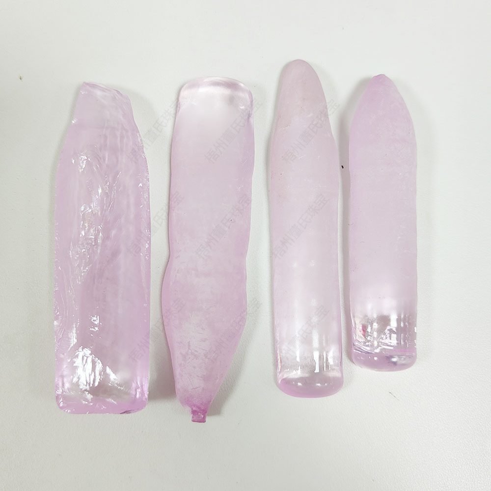 #1 Light Pink Corundum Crystal