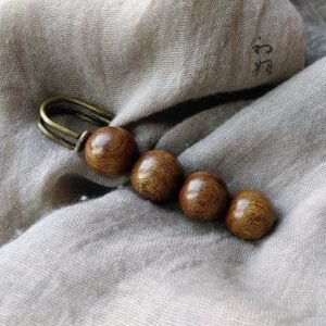 Sandalwood Brooch Pin