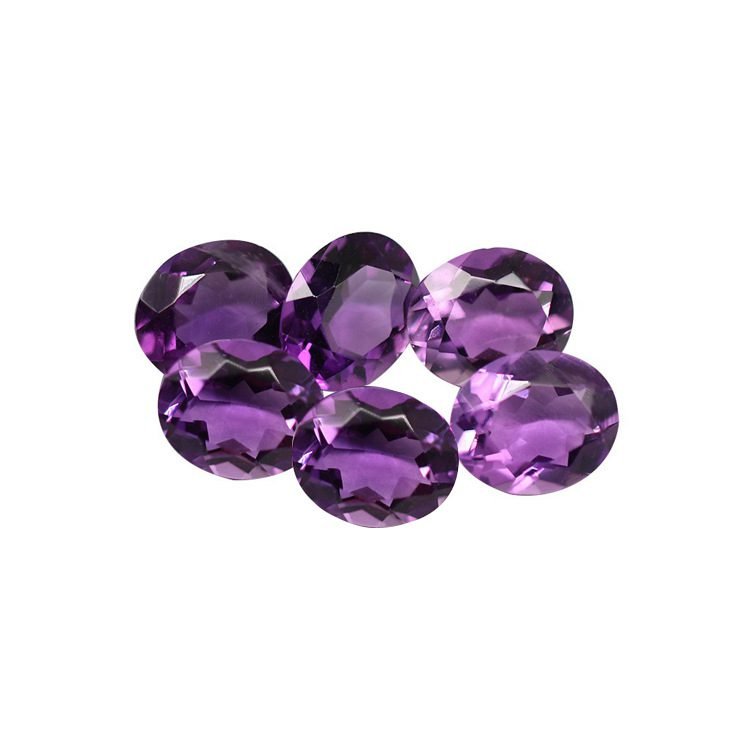 Amethyst Oval Cut Gemstone - 图片 4