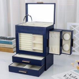 PU Leather Jewelry Display Box