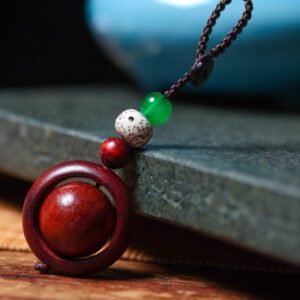 Lucky Sandalwood Keychain